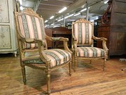 Pair of French Antique Chairs