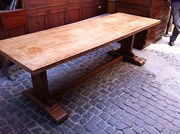1930 French Large Refectory Ta