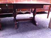1930s Drawleaf Oak Refectory T