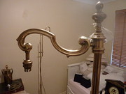 Antique Victorian Standard Lam