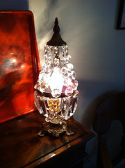 Art Nouveau Table Chandelier