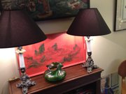 Pair napoleon III Table Lamps