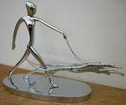A Hagenauer figure of a woman