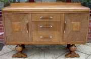 antique furniture a waring gillow oak dining su A Waring Gillow oak dining su