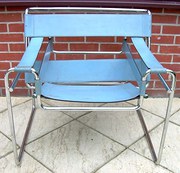 A Wassily chrome armchair