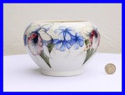 Moorcroft Orchid Salt Glaze In