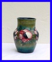 William Moorcroft Anemone Vase