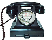 antique vintage technology black gpo 332l with drawer Black GPO 332L with drawer