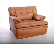 Arne Norrell leather club chai