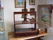 antique furniture georgian mahogany book press Georgian Mahogany book press