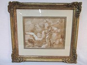 Fine Old Master Drawing  Mixed