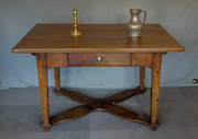 Continental walnut side dining