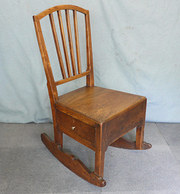 antique furniture elm nursing rocking chair Elm nursing rocking chair