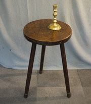 Welsh oak cricket table