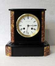 Black Slate Mantel Clock