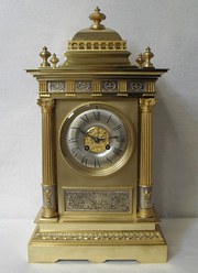 Brass Mantel Clock
