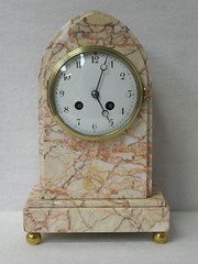 antique clocks & timepieces marble mantel clock Marble Mantel Clock