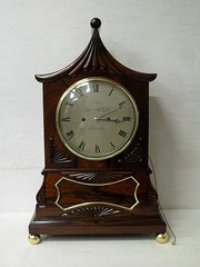 antique clocks & timepieces rosewood bracket clock Rosewood Bracket Clock