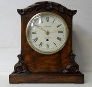 antique clocks & timepieces walnut bracket clock Walnut Bracket Clock
