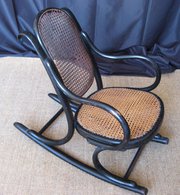 austrian antiques child bentwood rocking chair Child bentwood rocking chair