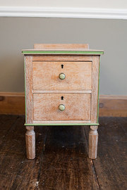 Art Deco Limed Oak Chest of Dr