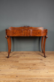antique furniture art deco walnut side table Art Deco Walnut Side Table