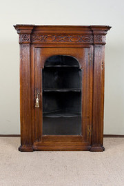 George III Oak Hanging Corner
