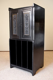 Late Victorian Ebonised Music