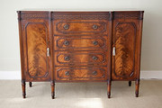 Mahogany Breakfront Sideboard