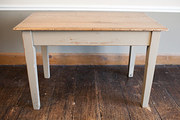 Solid Oak Painted Kitchen Tabl