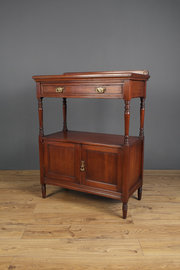furniture makers: maple and co antique furniture victorian walnut two tier side Victorian Walnut Two Tier Side