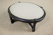 Victorian oval footstool