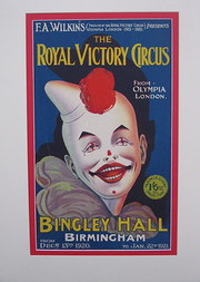 Rare Circus Poster 1920s