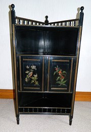 antique furniture aesthetic ebonised corner cabi aesthetic ebonised corner cabi