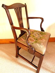 chippendale period mahogany el