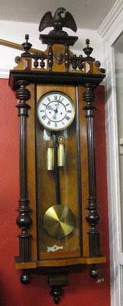 antique clocks & timepieces double weight vienna wall cloc double weight vienna wall cloc