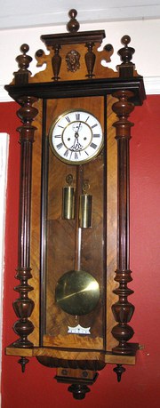 antique clocks & timepieces double weight vienna wall cloc double weight vienna wall cloc