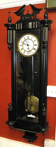 ebonised single weight vienna
