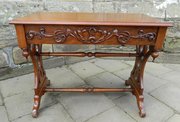 mahogany library  hall table