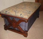 unusual large victorian ottoma
