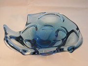 Blue and clear cased cutout di