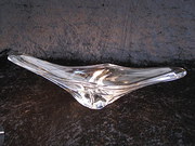 Daum Clear Glass Centre Piece