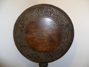 antique furniture burmese tilttop table Burmese Tilttop Table