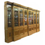 Superb Gothic large bookcase