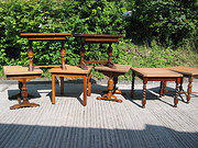 Ten drawleaf tables
