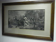 Thomas Webster print football