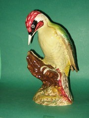 Beswick Green Woodpecker Model
