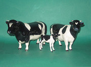 Beswick Set of Friesian Cattle