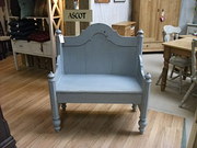 French Painted Settle