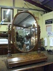 Victorian Toilet Mirror